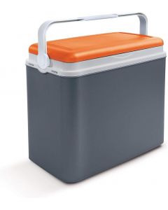 Adriatic Thermobox 24L Handheld Cooler Box Camping Beach Picnic Grey and Orange