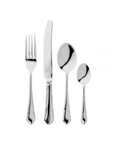 Judge Dunarry 24 Piece Cutlery Set Stainless Steel Silver
