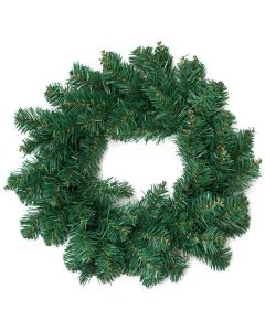 Christmas Decorations Fir Wreath Simple Green, 40 cm