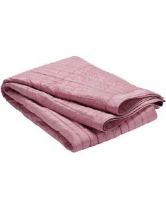 Etol Design AB Metallo Bedspread Cover Polyester Light Pink 270 x 270 cm