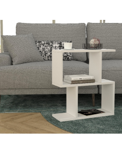 Dorpex Home Store Robert Side Table 3 - tiers White 