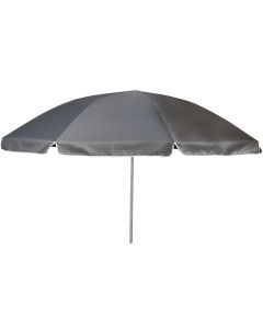 Bo-Camp Unisex's Sturdy Umbrella Parasol Outdoor Garden, Grey, 165 cm