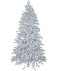 Star Trading Ryda 7.5ft White Fir Artificial Christmas Tree with Stand, White