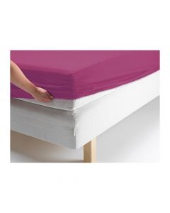 Gaveno Cavailia Percale Fuchsia Fitted Sheet King Size 5FT, Pink