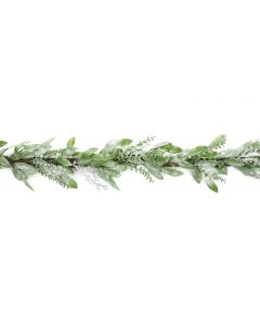 The Tree Company Aisle Frosted Garland Green 180cm