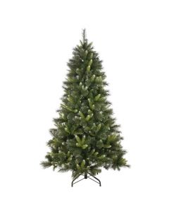 Festive 4ft Green Pefrio Pine Artificial Christmas Tree with Stand