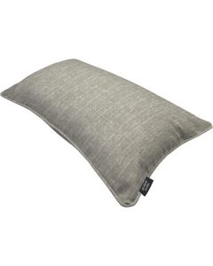 McAlister Textiles Cushion Covers Plain Grey Hidden Zipper 50 x 30 cm 
