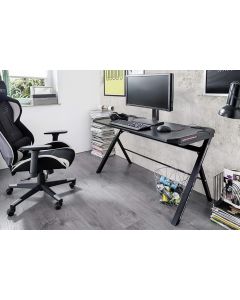 INNO trend by MC Racing Basic 3 Gaming Computer Desk with LED Black
