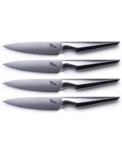 Edge of Belgravia Arondight Steak Knife Set 4pcs 15cm Stainless Steel Silver