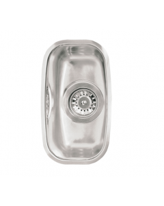 Reginox Comfort 0.5 Bowl Integrated Stainless Steel Half Bowl Kitchen Sink