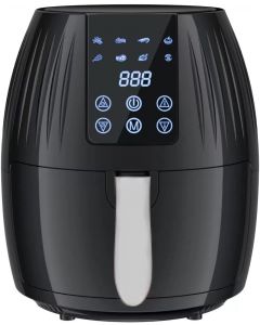 Belfry Kitchen Air Fryer Digital Touchscreen Adjustable Temperature and Timer 4.5L Black