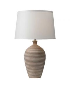 The Lighting & Interiors Group Kasbah Terracotta Table Lamp 61cm H x 37.5cm W x 37.5cm D