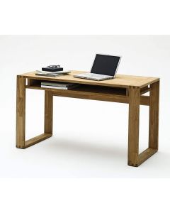 MCA Furniture Jasmin Computer Office Desk Solid Beech Wood