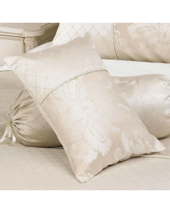 Cascade Home Balmoral Boudoir Filled Cushion, Latte 30cm x 40cm