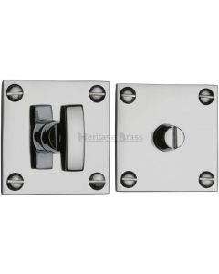Haritage Brass Thumb Turn and Release Set of 2 Finish: Polished Chrome 