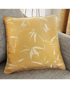 Curtina Sagano Filled Cushion Cover Ochre Yellow 43 x 43 cm 