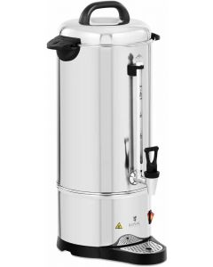 Royal Catering Filter Coffee Machine 9L Stainless Steel with Copper Tap 