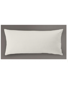 Irisette Lumen Pillowcase In Cream 80cm H x 40cm W x 1cm D