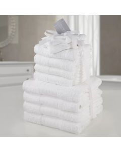 Wayfair Basics Luxury Towels Bale Set 100% Cotton Soft Bath Hand Face 12 Piece