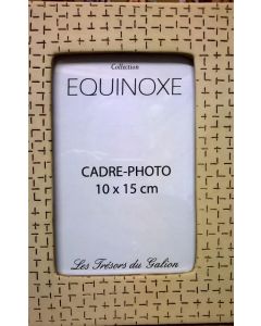 Collection Equinoxe Photo Frame in Cream