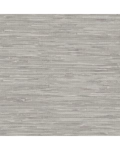 A Street Print For Your Bath III Natalie Grey Faux Grasscloth Wallpaper Roll