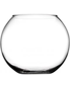 Pasabahce Botanica Vase Planter Pot Bowl Globe Clear Glass 12cm