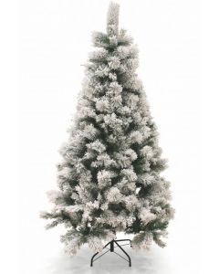 GALILEO Vienna Snowy Pine Artificial Christmas Tree 180 cm, Green