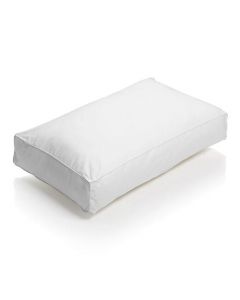 House Additions Hollowfibre Luxury Box Pillow with Zipped White
