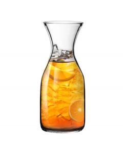 House Additions Clear Bottle Carafe Drinks with Narrow Neck 1 Litre
