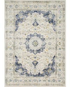 nuLOOM Traditional Persian Vintage Fancy Area Rug, Blue Grey Ivory 120 x 180 cm