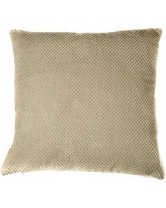 Mason Gray Chenille Dotted Texture Large Cushion Cover Cream Beige 55cm x 55cm 