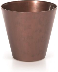 Prosperplast Tubus Corten Flower Pot in Corten Steel Look Round 250mm