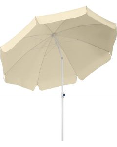 Schneider Traditional Ibiza Manual Lift Round Parasol Umbrella Natural, 200cm  