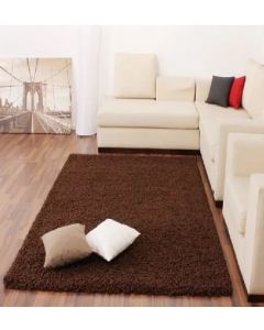 Ultimate Rugs Lifestyle Shaggy Brown, Polypropylene 120W x 170Lcm