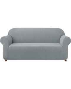 Subrtex 1 Piece Stretch Sofa Slipcover 4 Seater Light Grey