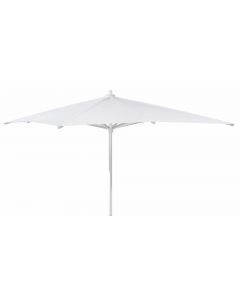 Best Freizeitmöbel Ibiza Garden Outdoor Large White Parasol, Diameter 300 cm 
