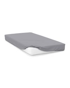 Belledorm 200 Thread Count Polycotton Deep Fitted Sheet Grey King 5FT