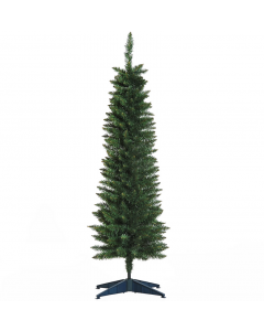 HOMCOM Christmas Pine Tree with Stand, Green, 1.5m H