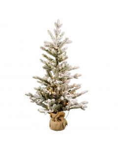 Van Der Gucht Vaxo Flocked Artificial Christmas Tree 3FT