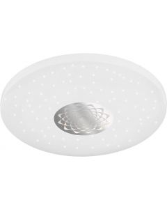 Action by Wofi Moris Stars LED Ceiling Light with Remote Control White