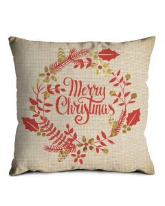 Artist Lane Scatter Cushion Merry Christimas, Polyester 30cm H x 30cm W x 10cm D