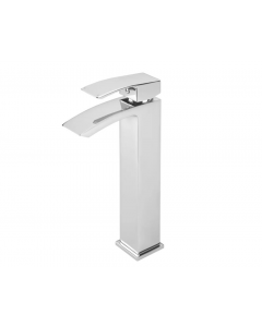 Tremecatti Whitle Extended mono Basin Mixer Tap with Waste, Chrome 