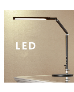 Milo LED Desk Lamp Adjustable Simple Folding Eye Protection Black