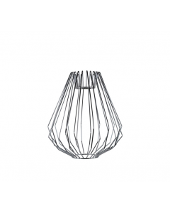 FirstChoice Metal Wire Basket Pendant Shade Non Electric, Chrome 