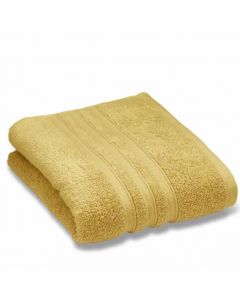 House Additions Yellow Zero Twist 100% Cotton Bath Towel 120cm L x 70cm W