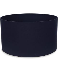 MiniSun Modern Modern Drum Ceiling Pendant Lampshade Navy Blue Fabric 45cm 