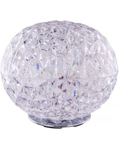 Globo LED Globe Table Lamp Light Acrylic Crystal Effect Translucent 