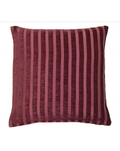 House Additions Romeo Striped Scatter Cushion Cover, Red 43 x 43 cm 