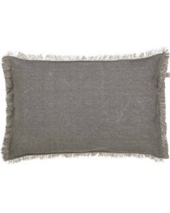Dutch Decor Clusia Cushion Cover Taupe Grey 40x60 cm