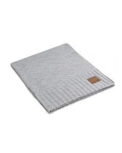 Knit Factory Lynn Blanket Light Grey Plaid 130X160 CM 